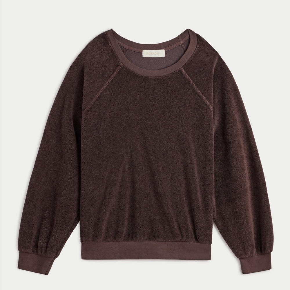 Suzie Kondi Samos Sweatshirt Terry Light Brown